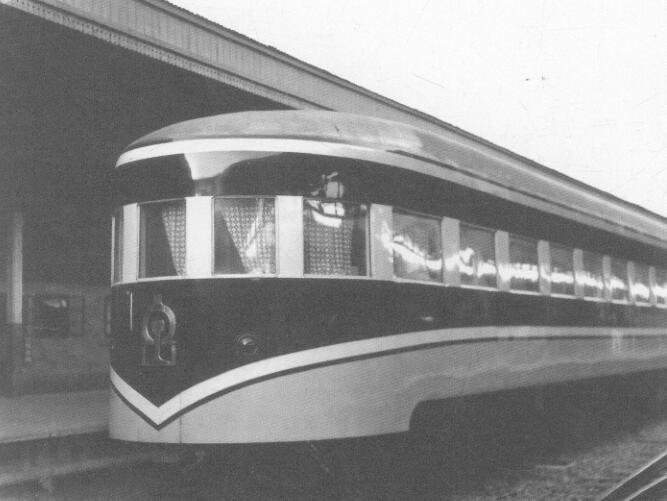 历史知识1948年，国统区。上海至南京的豪华列车 ​​​