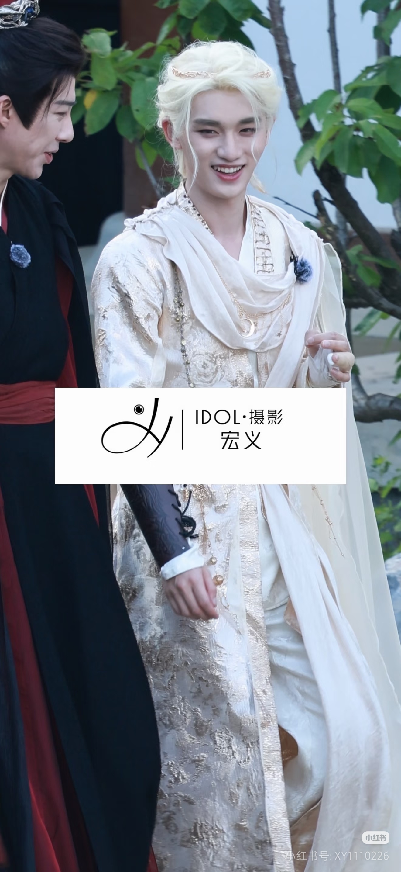 生图就是这么神！丁程鑫女娲炫技之作丁程鑫白发异域王子