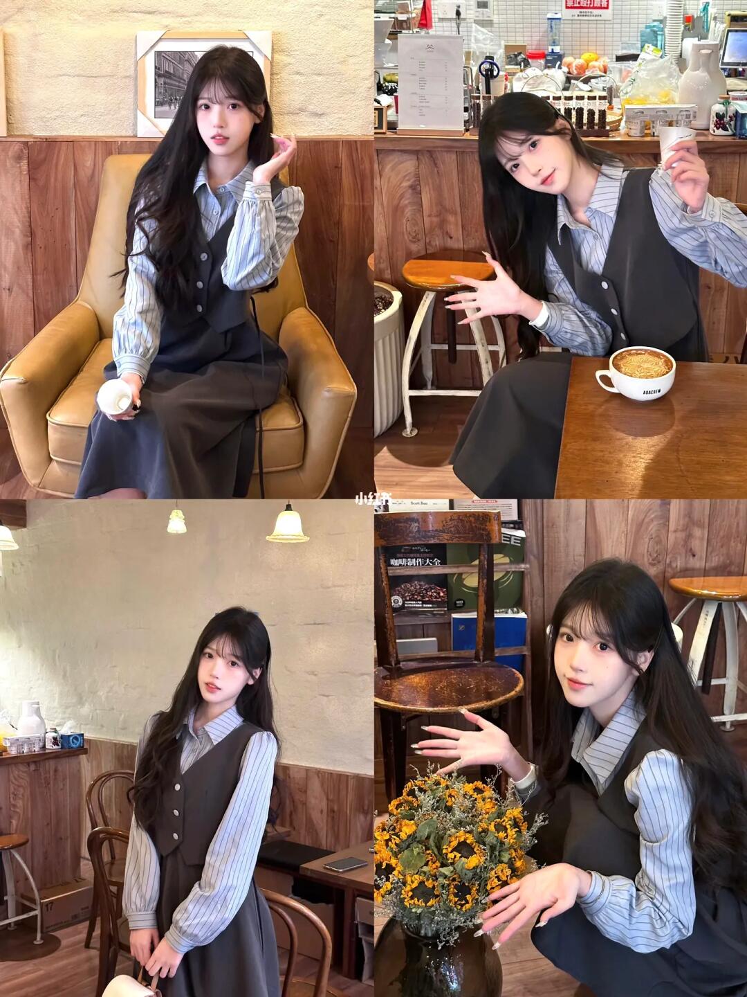 适合i人宝宝的咖啡店韩系拍照姿势☕️