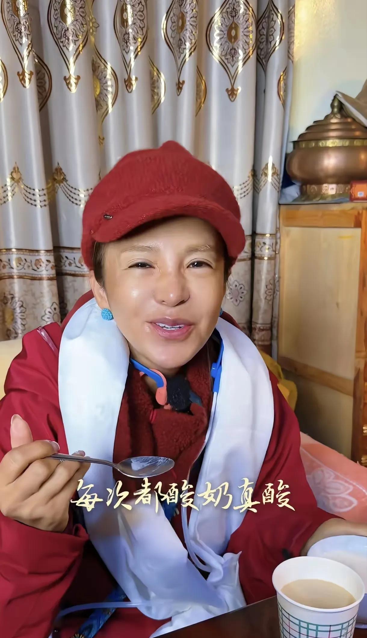 朱迅素颜在西藏的状态，简直绝了！50多岁的她，跑去西藏阿里，完全没了央视舞台上的