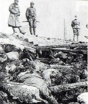 1938年，日寇轮番侵犯女战士成本华，随后将她押送到了刑场。行刑前，她要求和日军