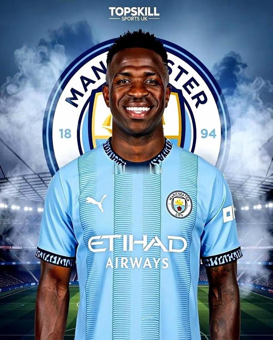 欧洲转会新闻！
★势在必得！
曼城想用1.5亿欧元签下皇马前锋维尼修斯，这个价格