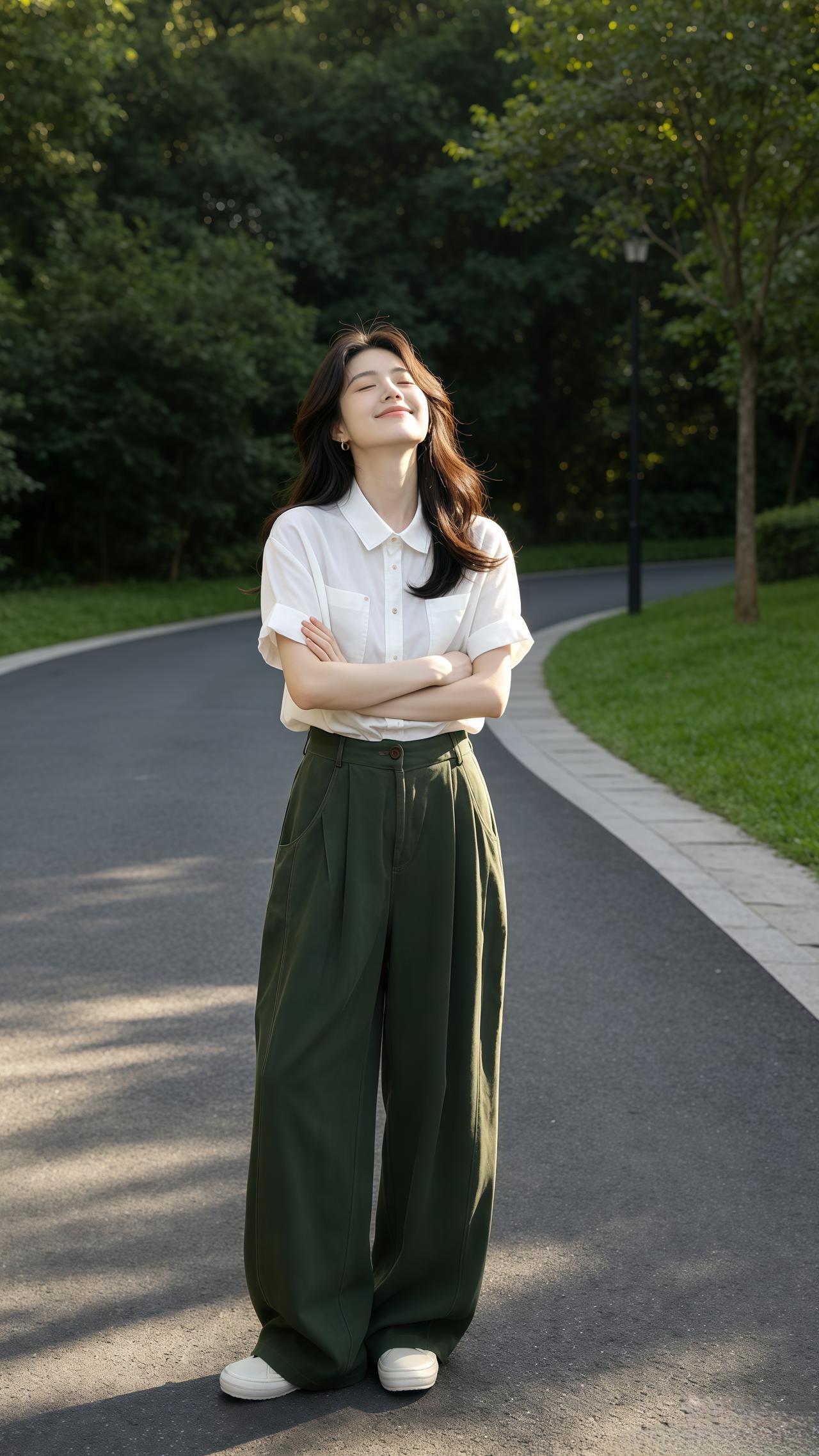 喜欢这种随性松弛感 夏日必备松弛感穿搭 休闲穿搭穿搭韩系穿搭