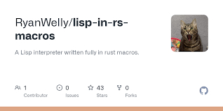 lisp-in-rs-macros，一个完全使用 Rust 宏编写的 Lisp 