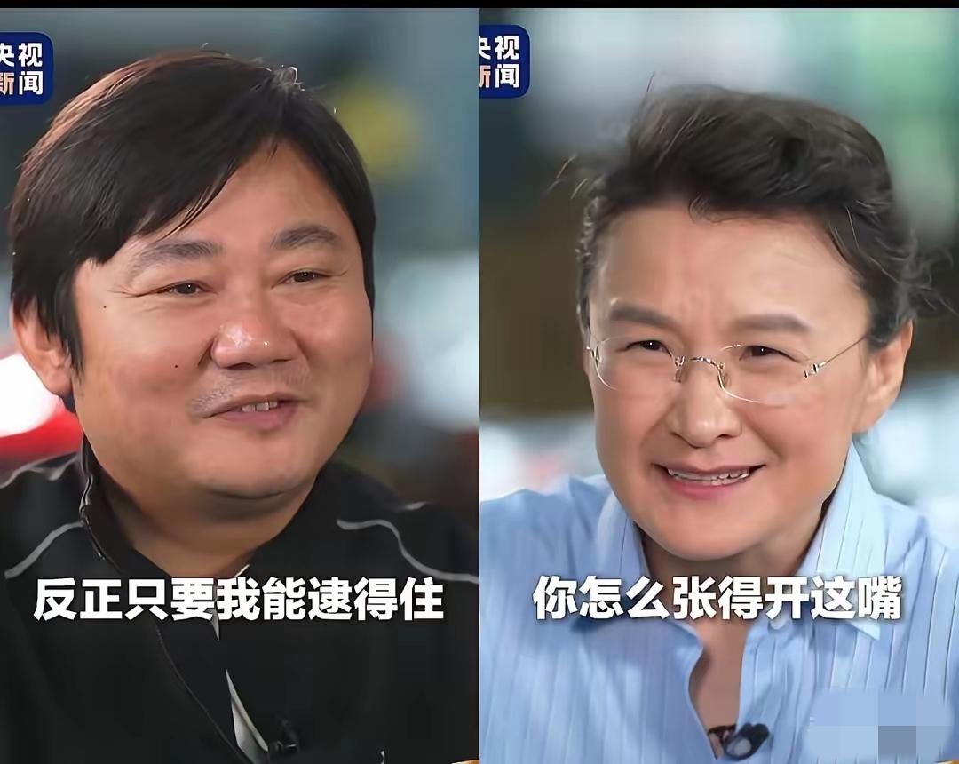 张雪面对央视记者问“重庆给了哪些支持”，他反问“我说真的说假的”，得到肯定答复后