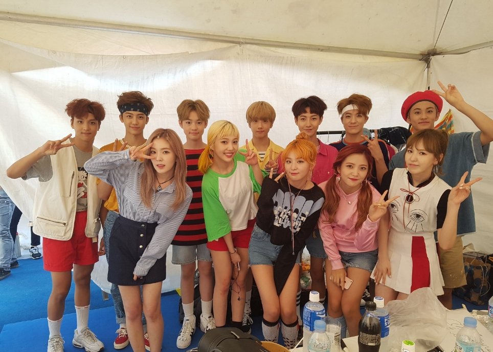 joy晒与nctdream十年前合照红贝贝和nctdream十年前合照redve