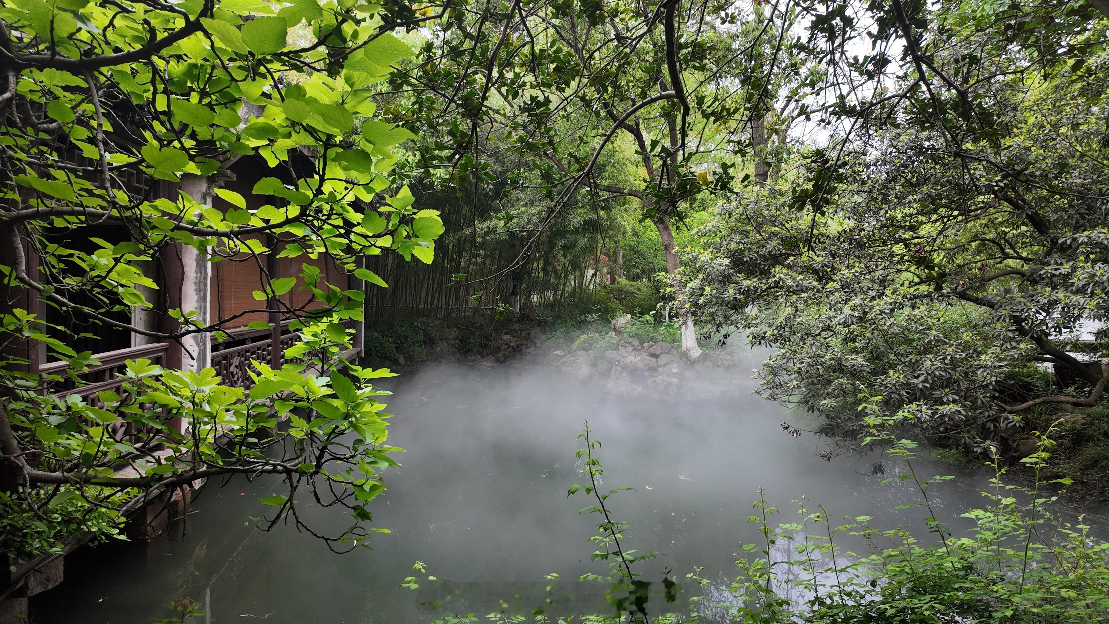 下午茶吃了好炖，会后抓紧时间逛了逛园子。12载故地重游，上次是小妹我们带爸妈来的