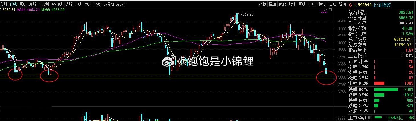 这里也是周线支撑，但如果破位再收回会更好！股票