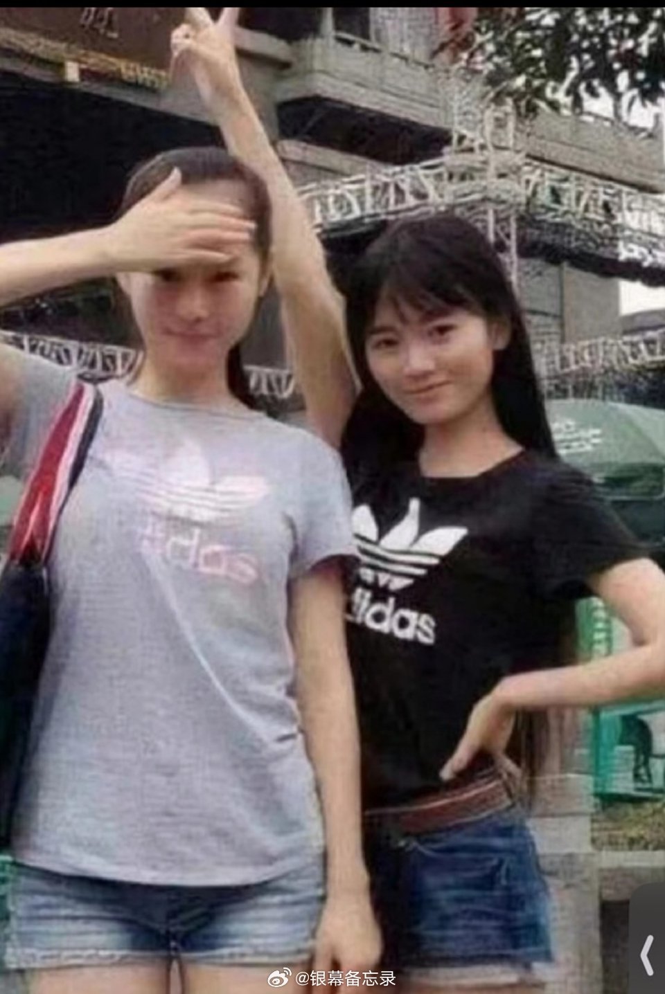 见过她未整容的脸，对比现在简直换头，，，，，她的耳朵跟早期不一样 