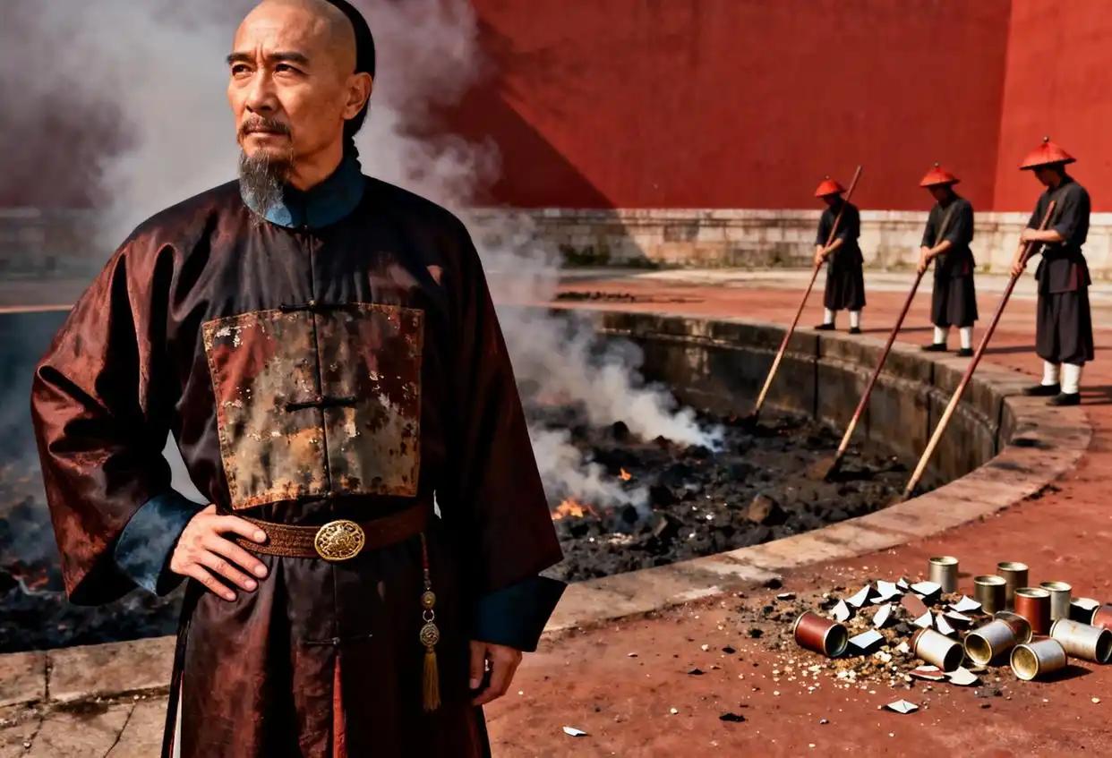 1839年，他在虎门点了一把火，烧掉近两万箱鸦片，全世界都看到了中国人的骨气。但