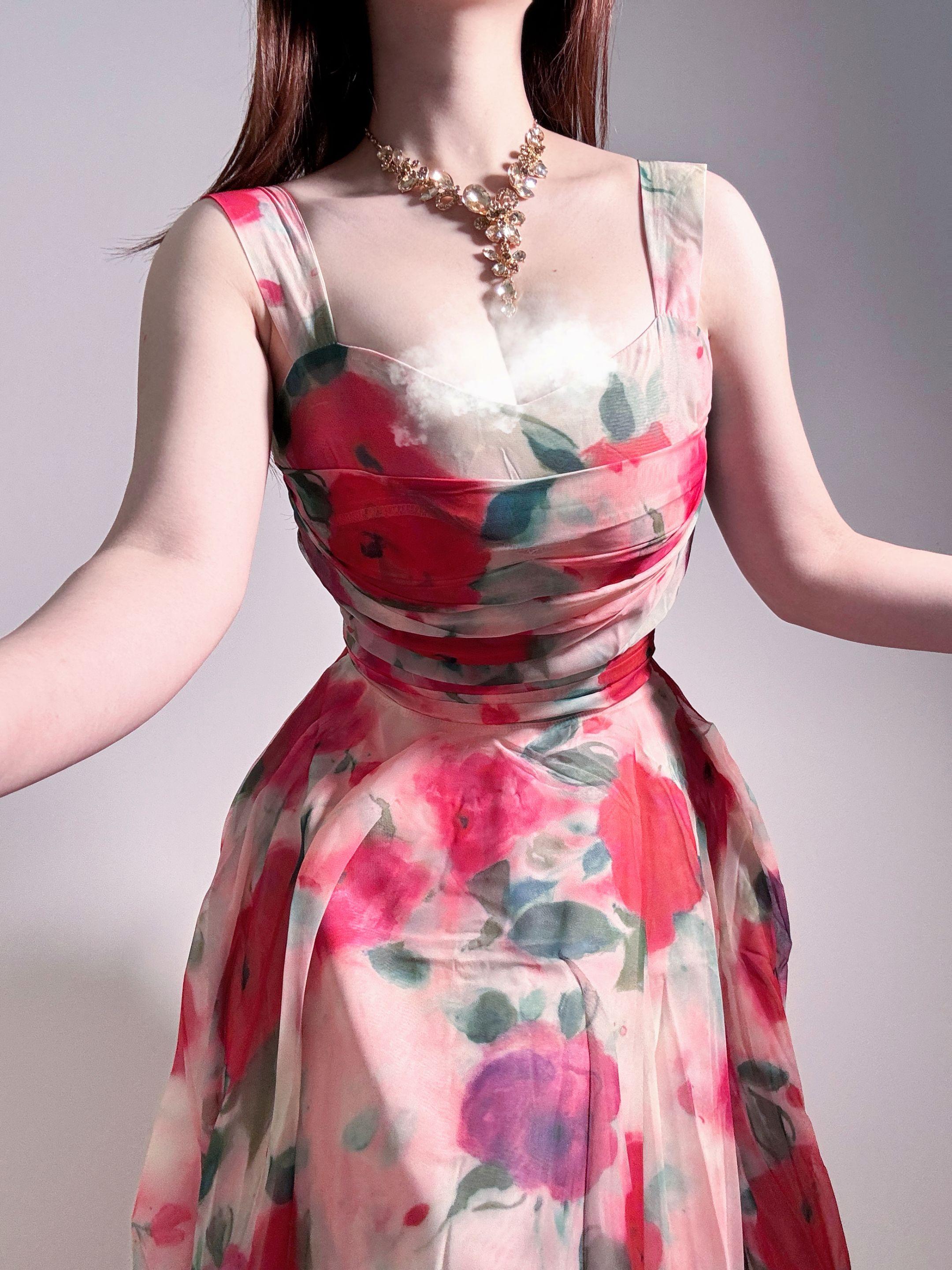 连衣裙分享 碎花连衣裙 初恋裙 夏季连衣裙 美美的裙子