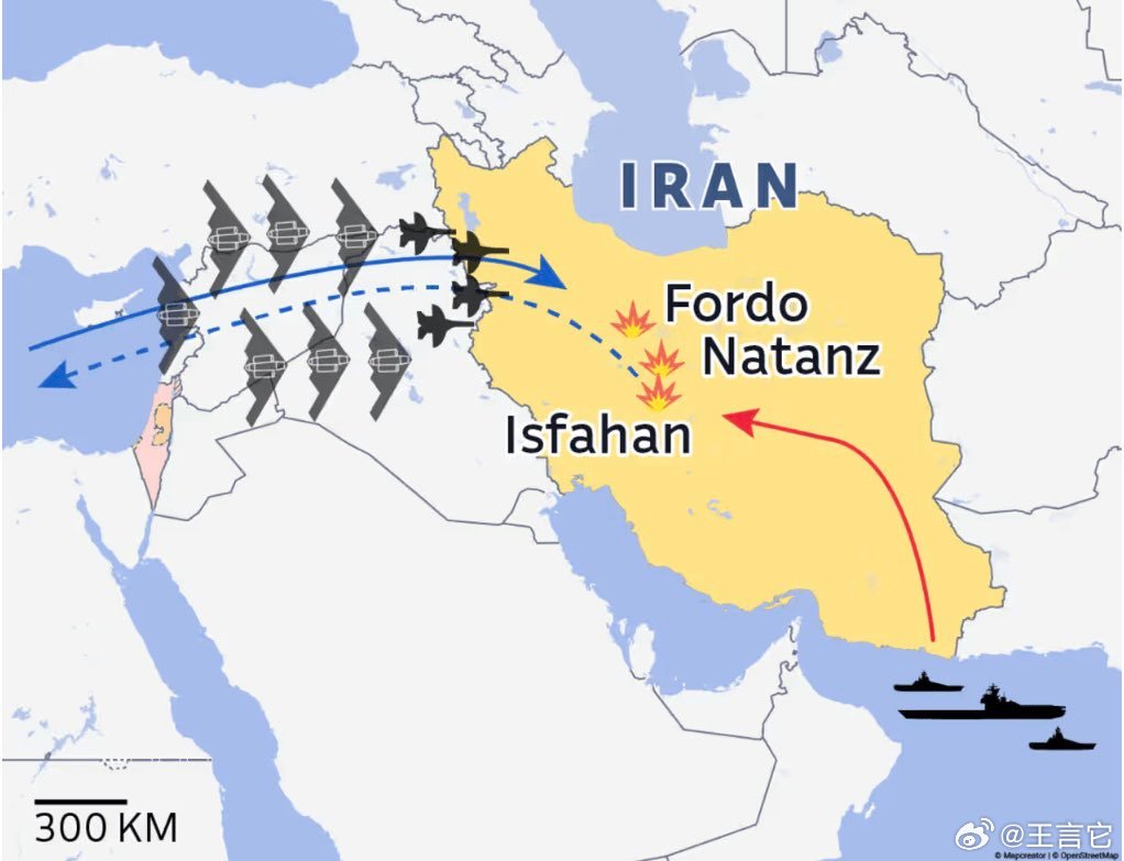 ‼️ 突发新闻：      国际原子能机构（IAEA）证实，伊朗的纳坦兹核设施再