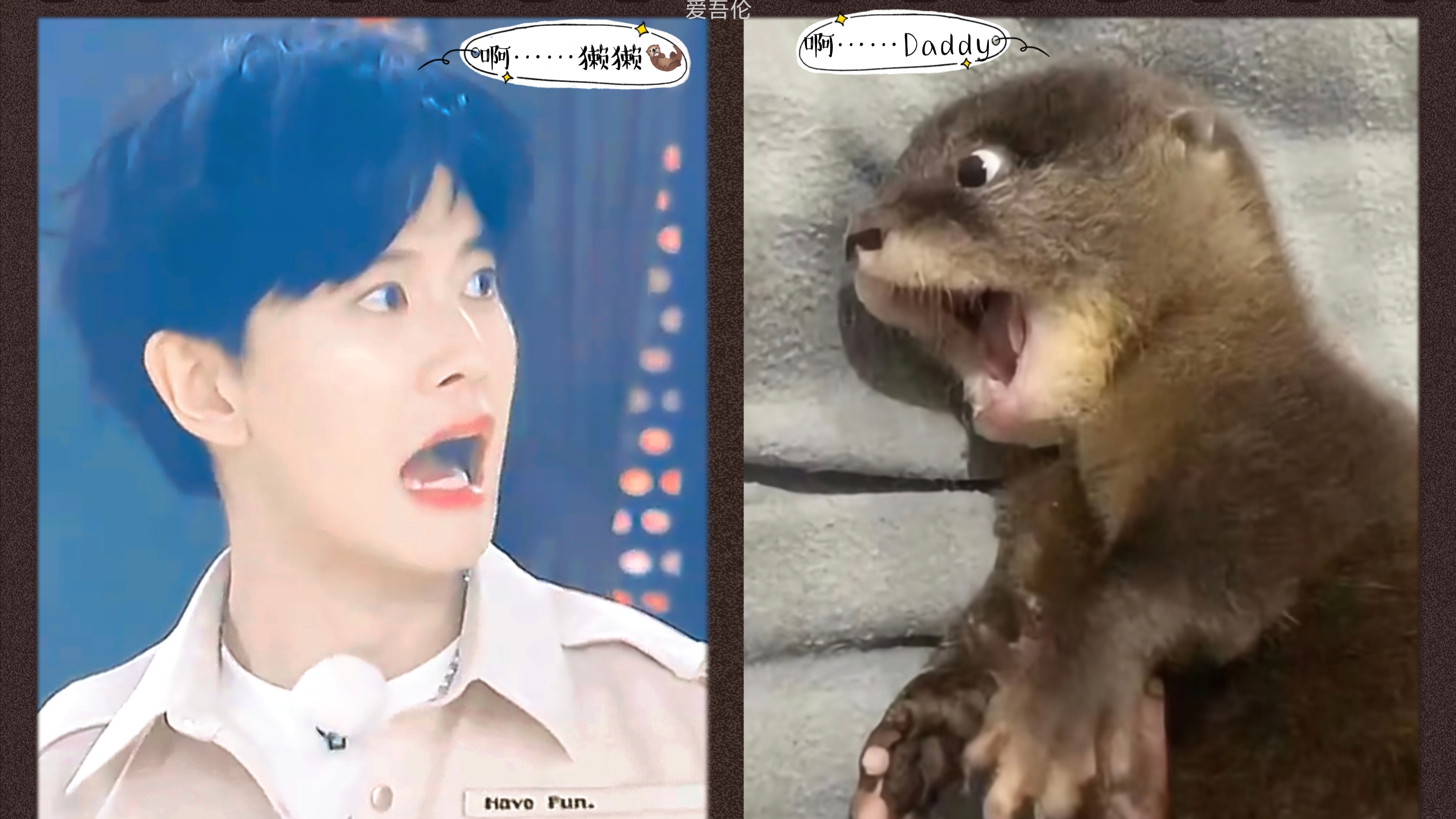 🦦任苒时光🦦“啊……daddy”“啊……獭獭🦦”好久不见……周末Have 