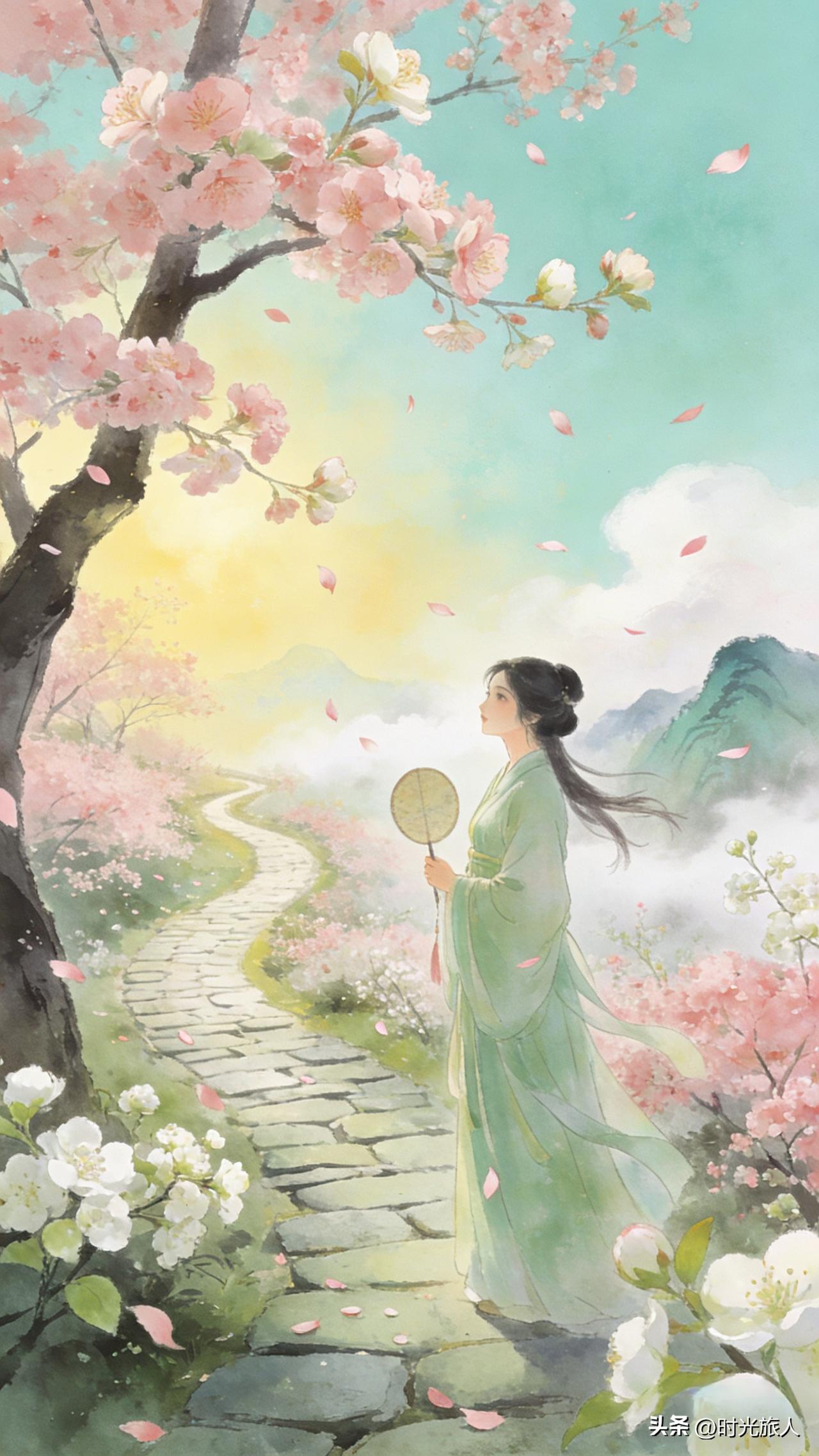 春日里闲来无事，偶得一句上联，越品越有味道，却总也凑不出满意的下联。今日斗胆发出