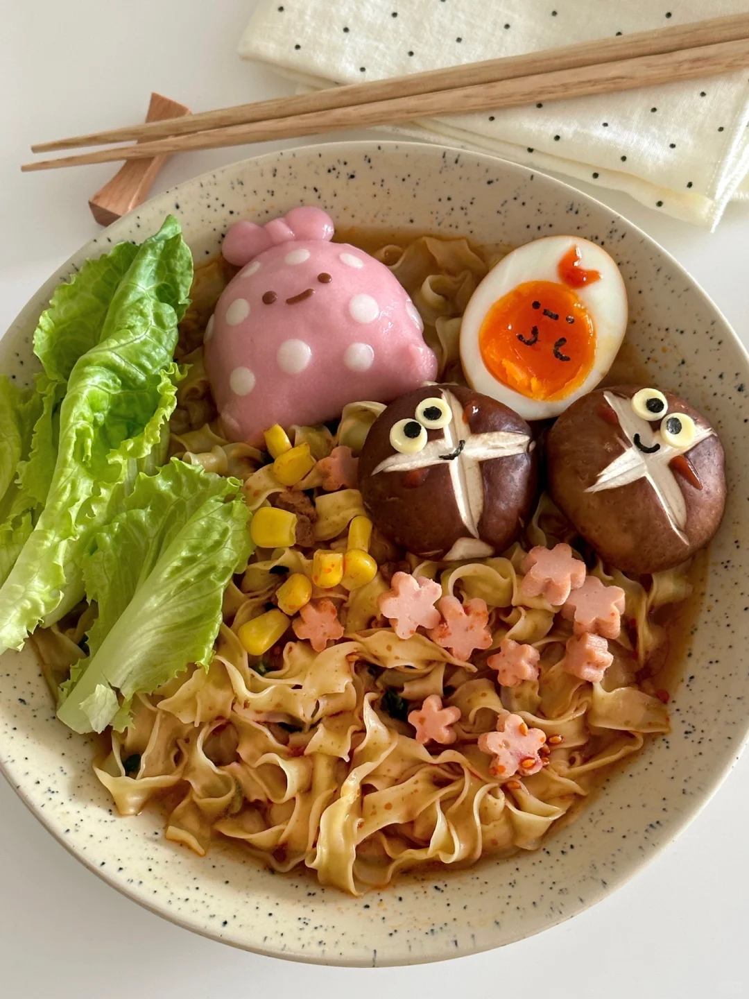 角落生物福袋芝士年糕山西刀削面