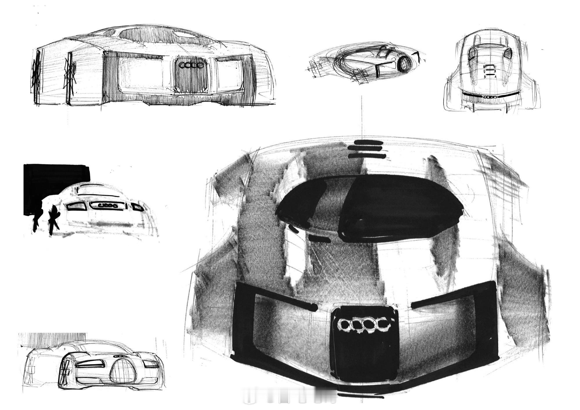 奥迪的Concept C概念车发布了，两门纯电硬顶敞篷跑车，量产版预计2027年
