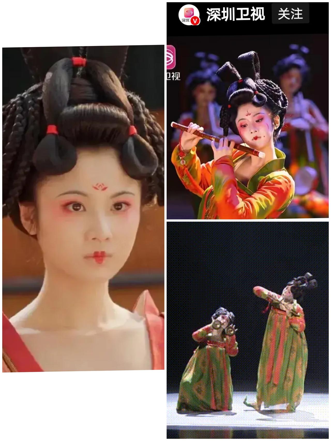 多用张慧雯这类有古典文化素养的演员拍历史剧，谁还用争议这类妆是华夏汉唐妆还是东瀛