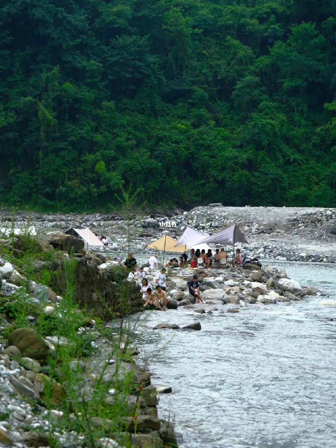 成都新‼️被严重低估的免费耍水💦露营地⛺️