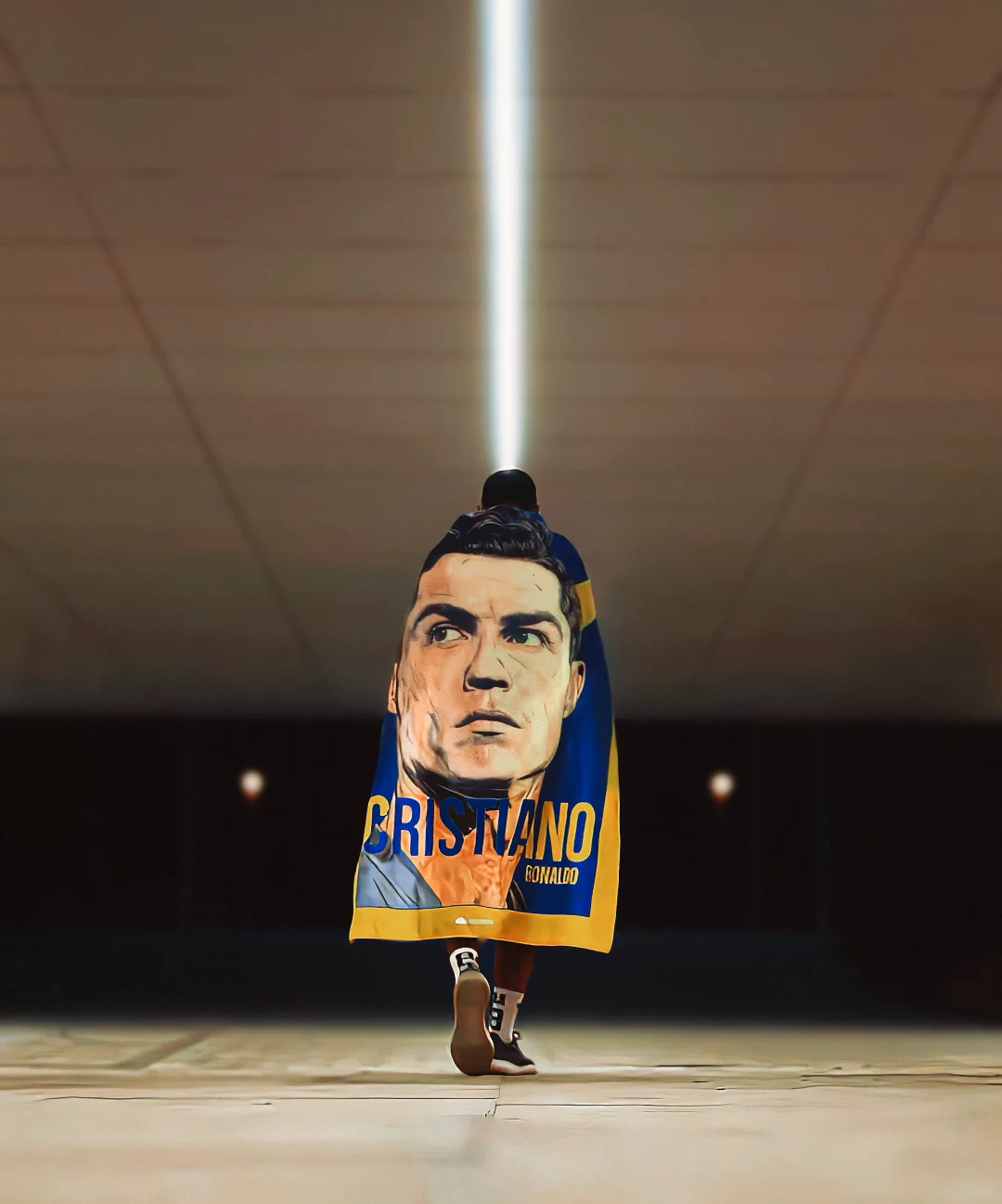 C罗这披风太帅了！