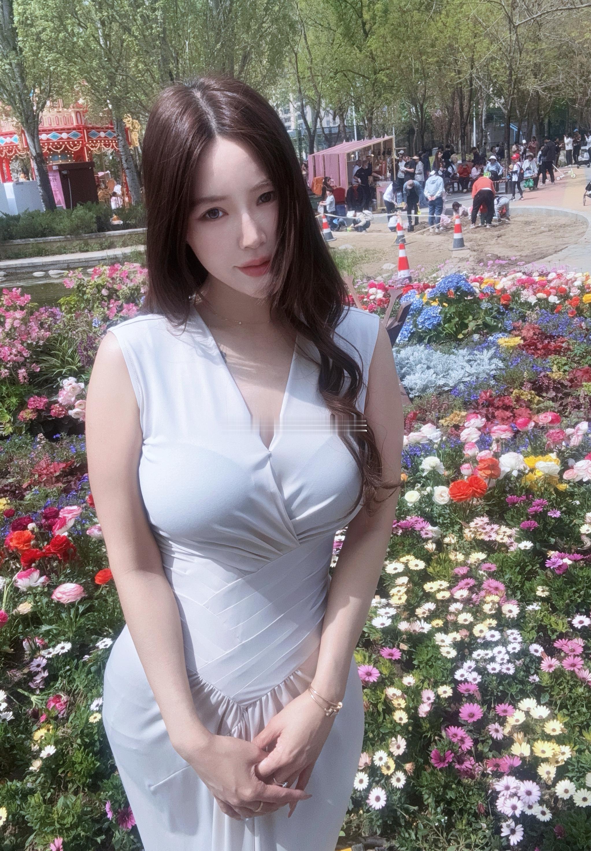 今年的春天和花在一起 北京·北小河公园