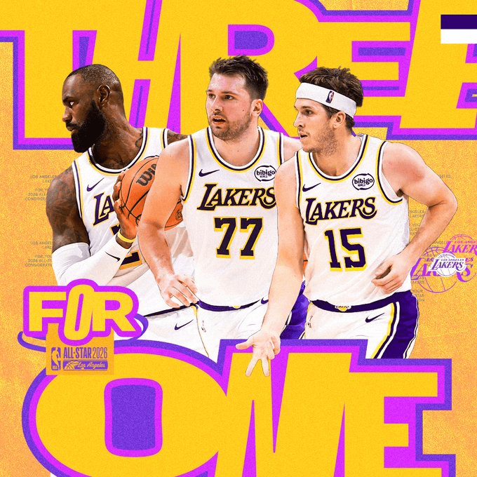 湖人为东詹和里夫斯拉票：三倍投票日，请助他们进全明星！