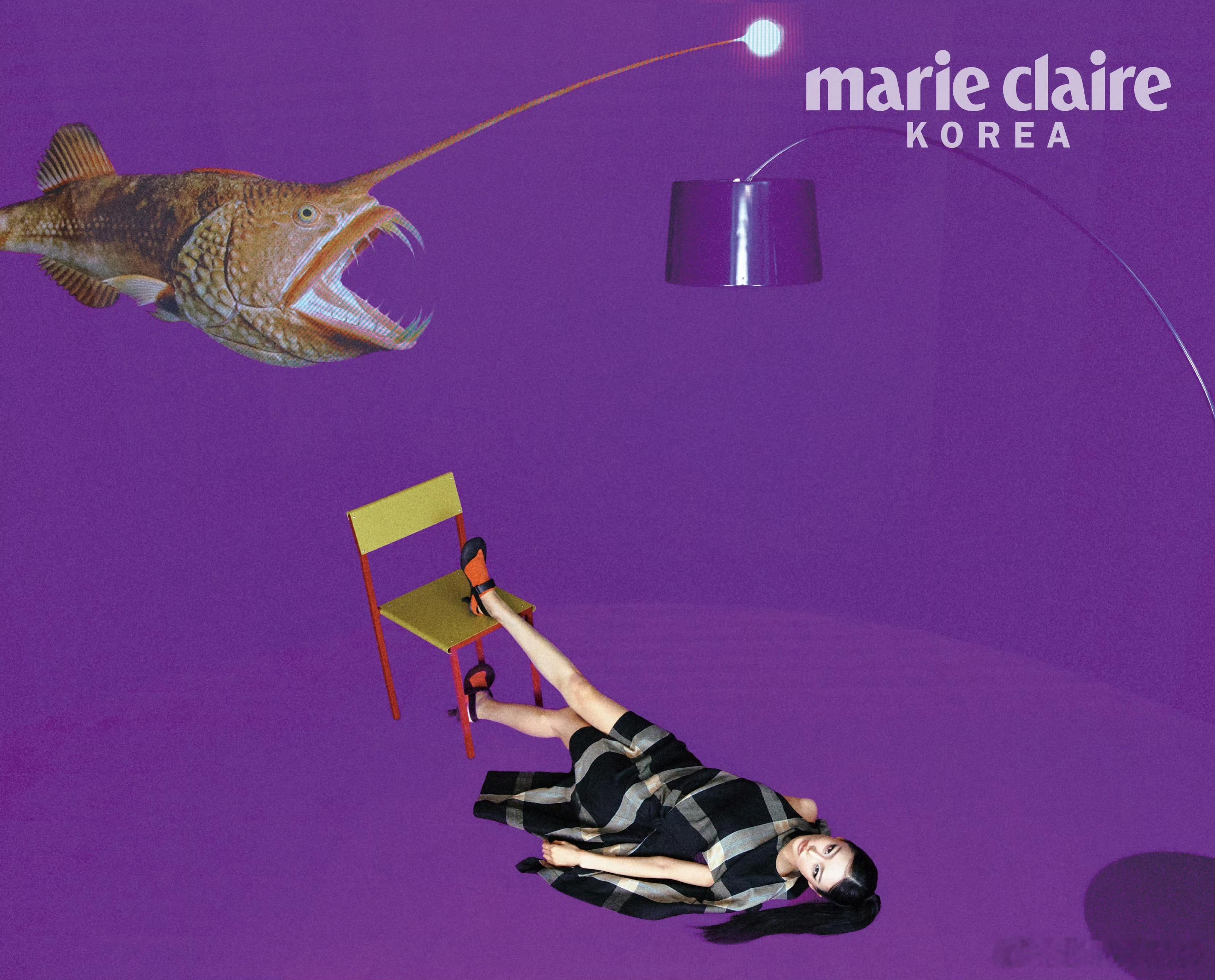 GISELLE × LOEWE × Marie Claire Korea📷：오