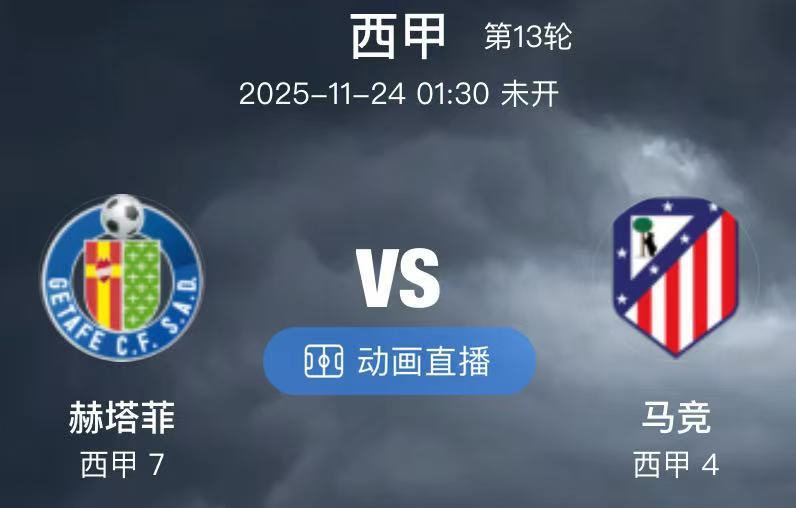 036  赫塔菲 VS 马竞（情报）1.赫塔菲的达文奇(7场)半月板撕裂继续缺席