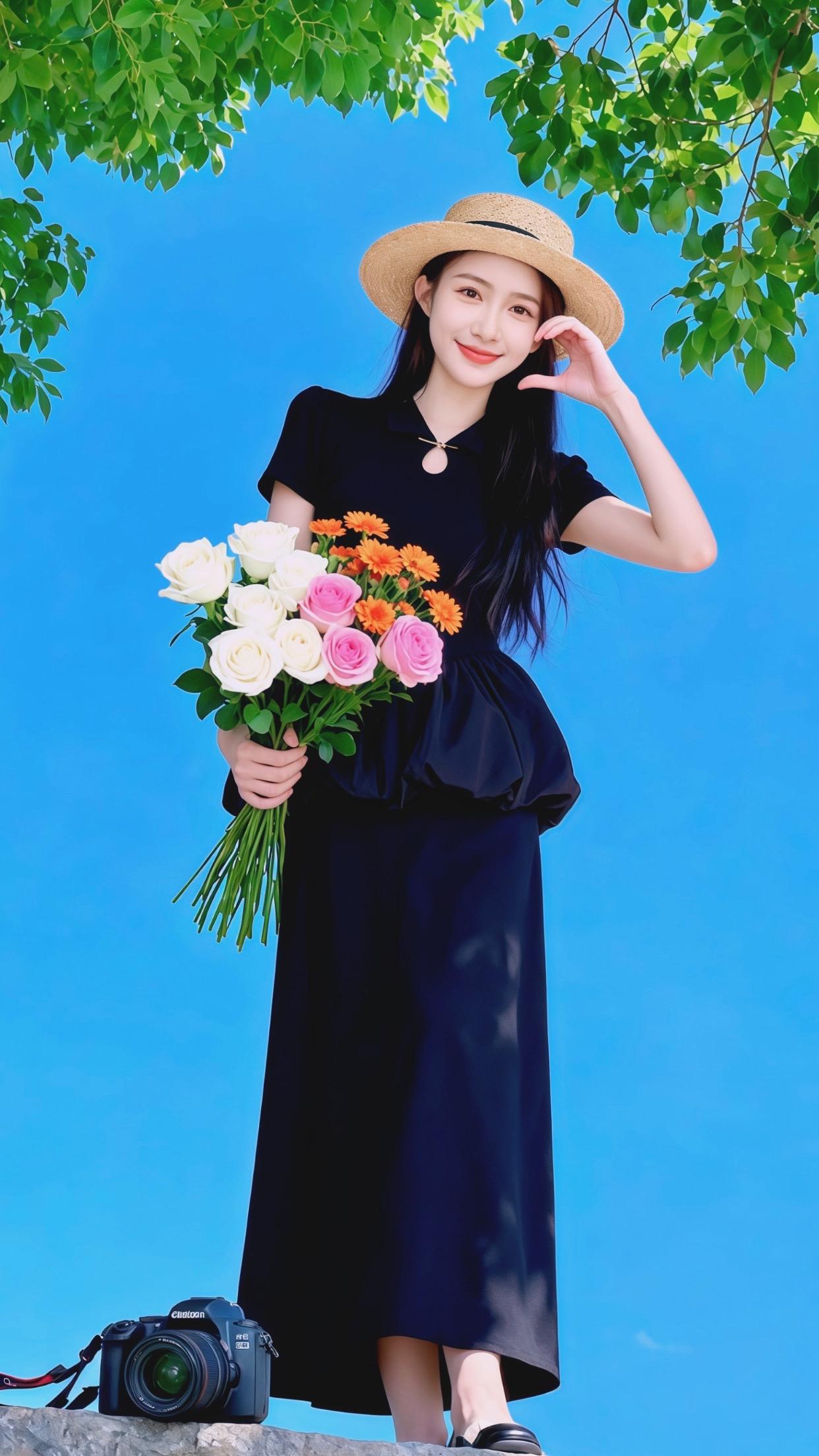 出游穿搭 简单穿搭穿出自信穿出美丽 每个年龄段都有不同的美 夏季穿搭 时尚穿搭我