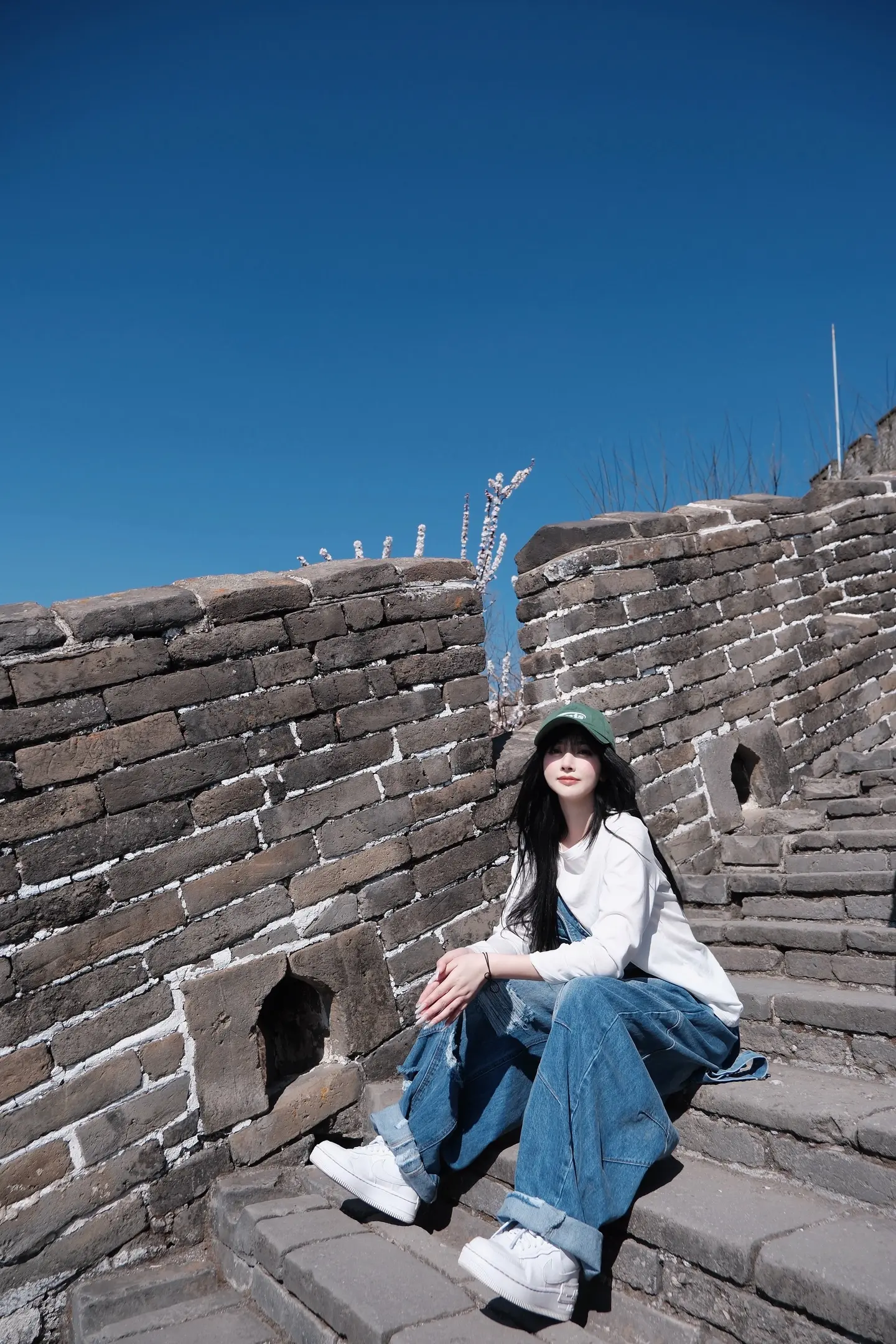 📍 𝘽𝙚𝙞𝙣𝙜•长城。 👣 不到长城非好汉，到了长城无遗...