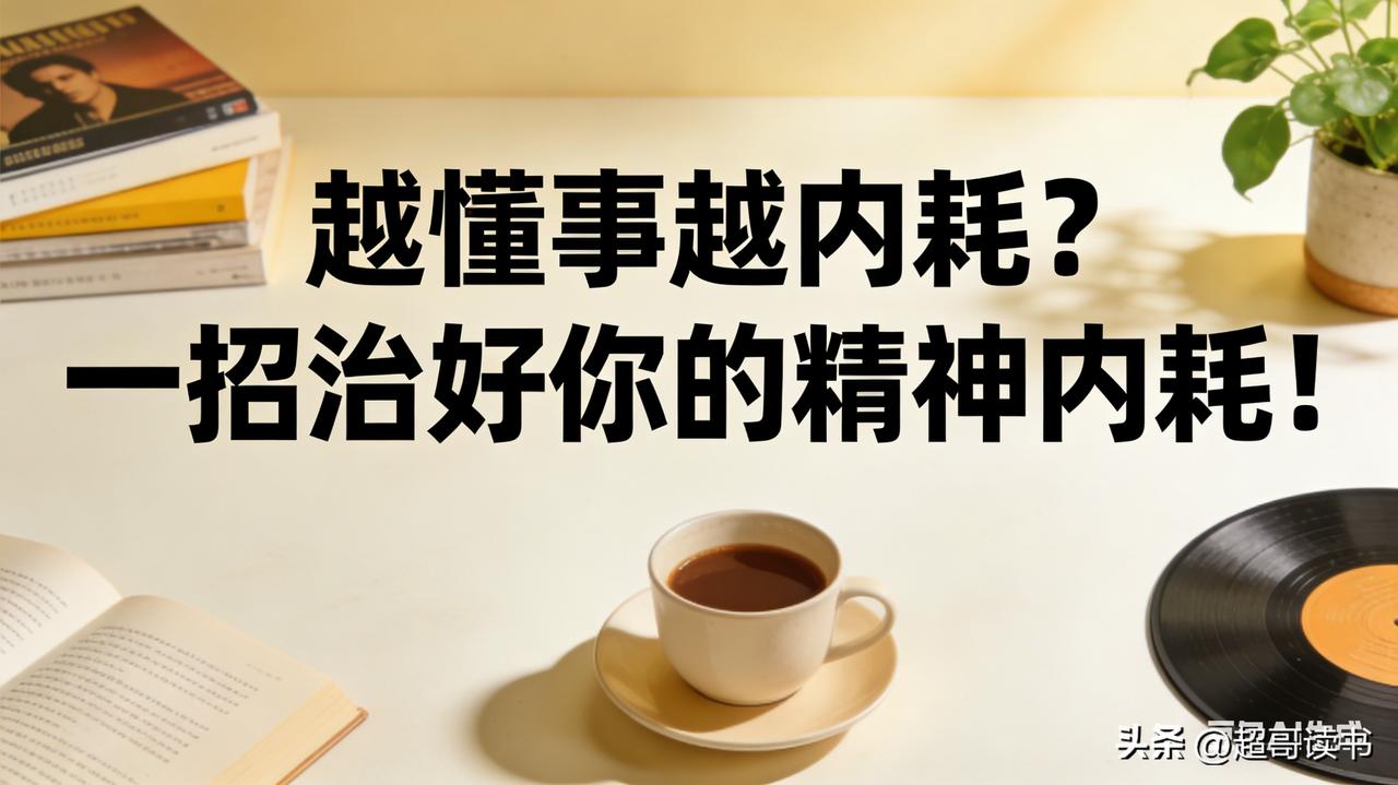 越懂事越内耗？一招治好你的精神内耗！

你是不是经常内耗、自我否定，焦虑到睡不着