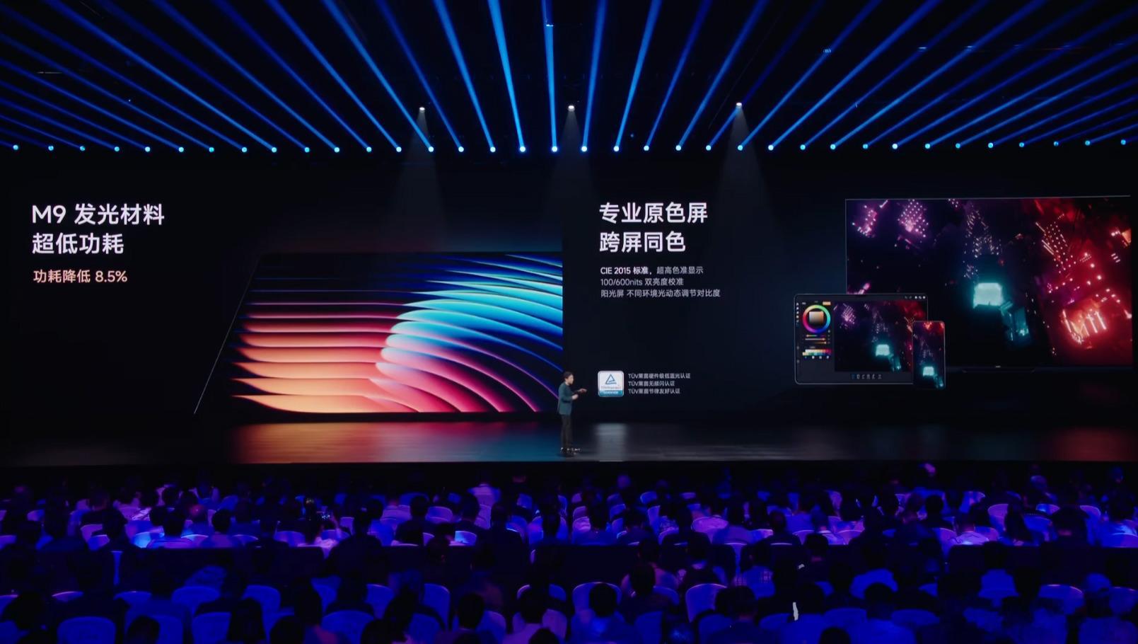 M9发光材料，CIE2015 CMF校准 ​​​