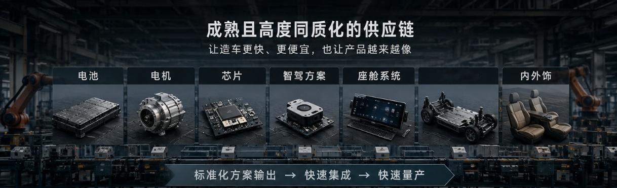 车企高管隔空讨论速成车“速成车”越来越多，有一点不能忽视的，国内汽车供应链高度成
