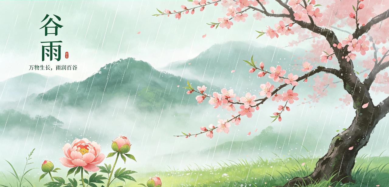 今天是节气“谷雨”你知道有啥说道吗

         “春雨贵如油”，今天这“