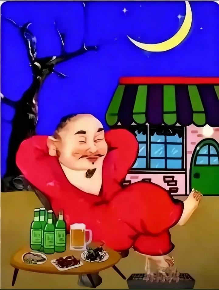 忘却烦恼三千事，
心宽何处不桃源，
荣华富贵非我动，
……请友续句……？
[微风