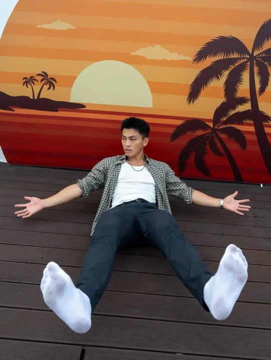 1️⃣个阳光型男人