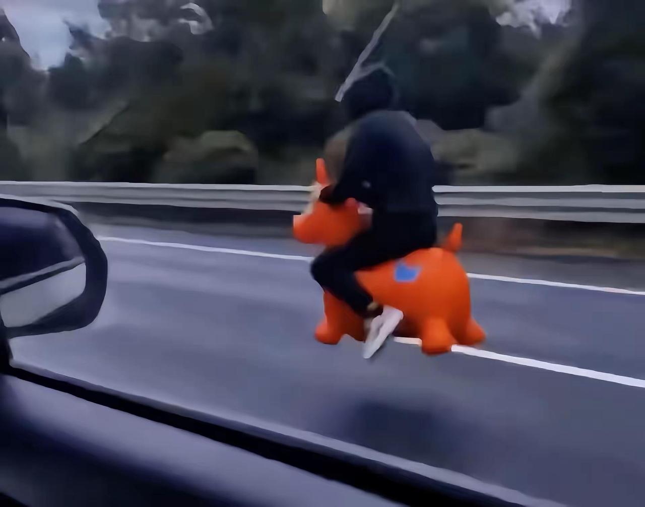 这家伙是怎么上的高速？厉害了我的车不懂就问，