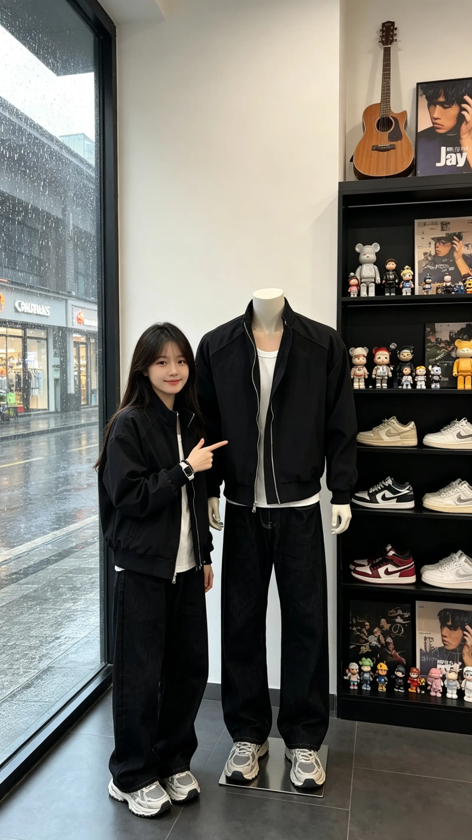 女友说这件夹克很让她心动！