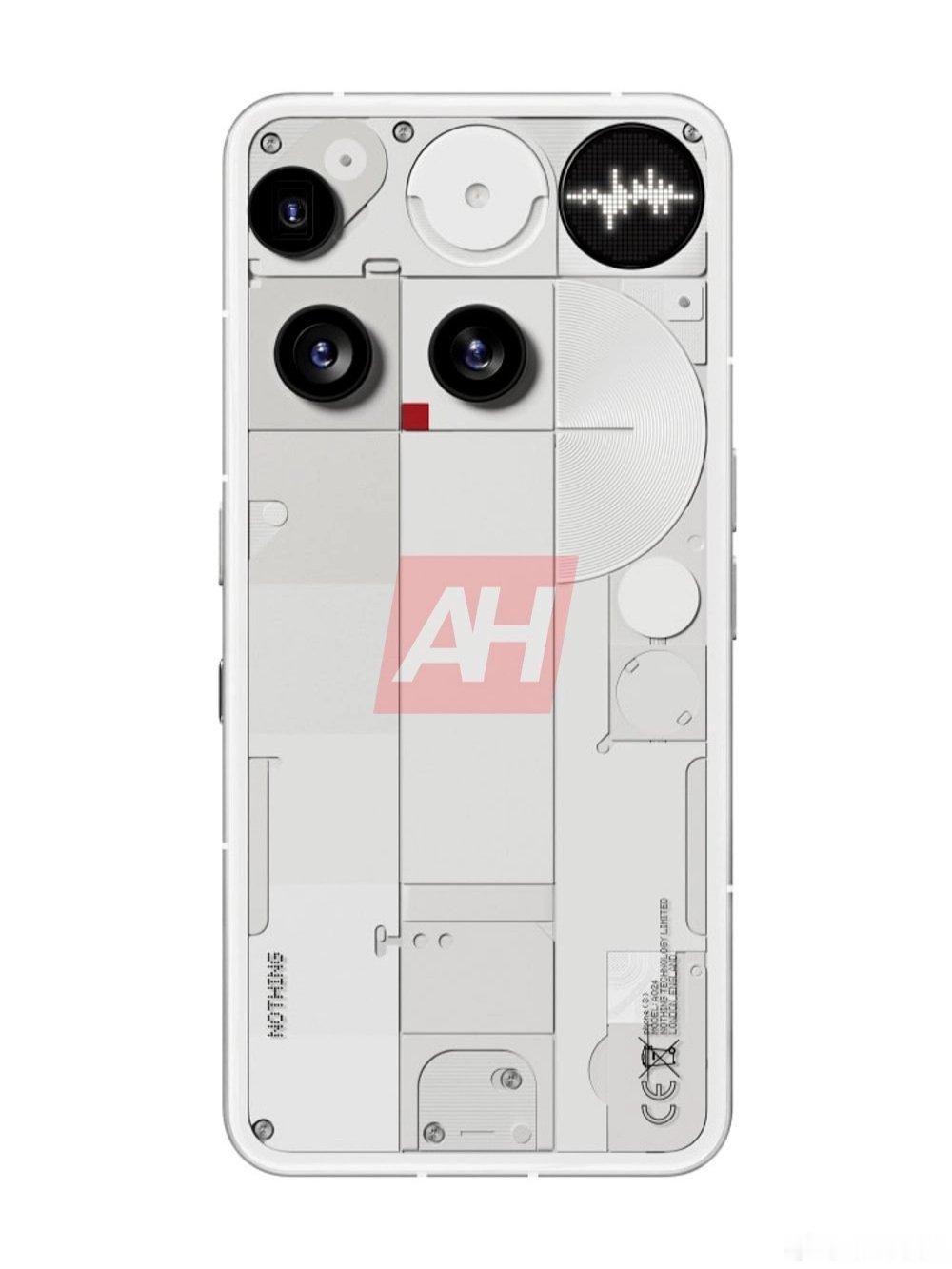 Nothing Phone 3，外观设计有一点点倒退，但是比之前泄露图稍微好看点