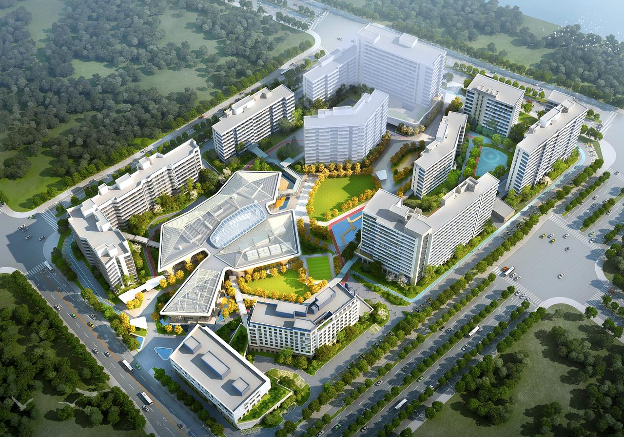 郑东康养地标再迎新规划！
从官网了解到，位于白沙组团南部生命科学片区的豫园东地块