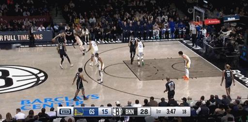 还得是你！梅尔顿才是勇士最优解！
在今天NBA常规赛勇士对阵篮网的第二节比赛中，