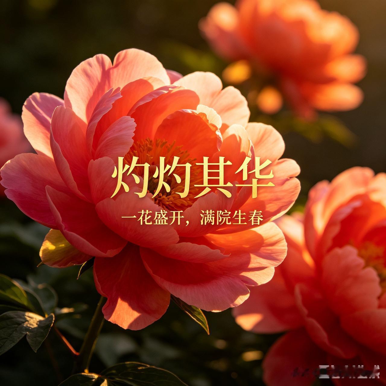 天天学词语55：灼灼其华

灼灼其华（zhuó zhuó qí huā）：（汉语