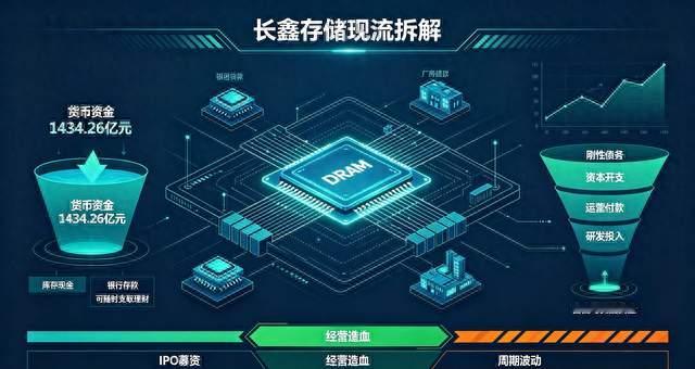 拆解长鑫科技账面资金：现金流、储备与潜在压力