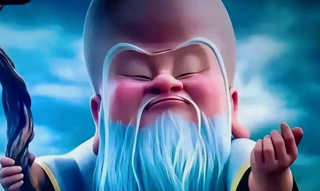 哪吒2的普通人不普通 彩蛋部分，无量仙翁师徒三人被关在秘密基地，鹤童和鹿童对他们