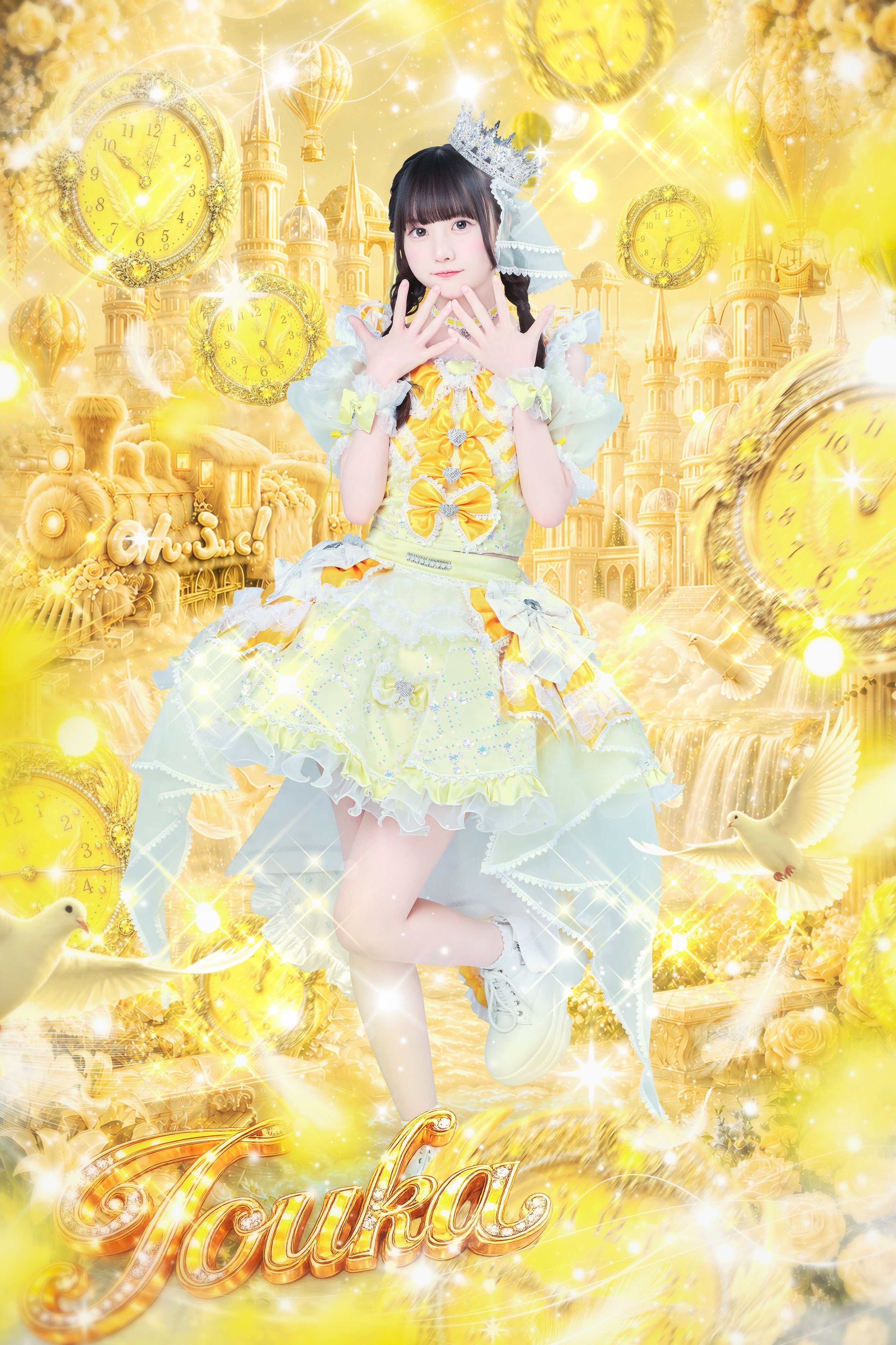 のんふぃく！【新艺写公开】❥永月十華❥担当色 黄色💛❥饭名 永月家「新体制後も