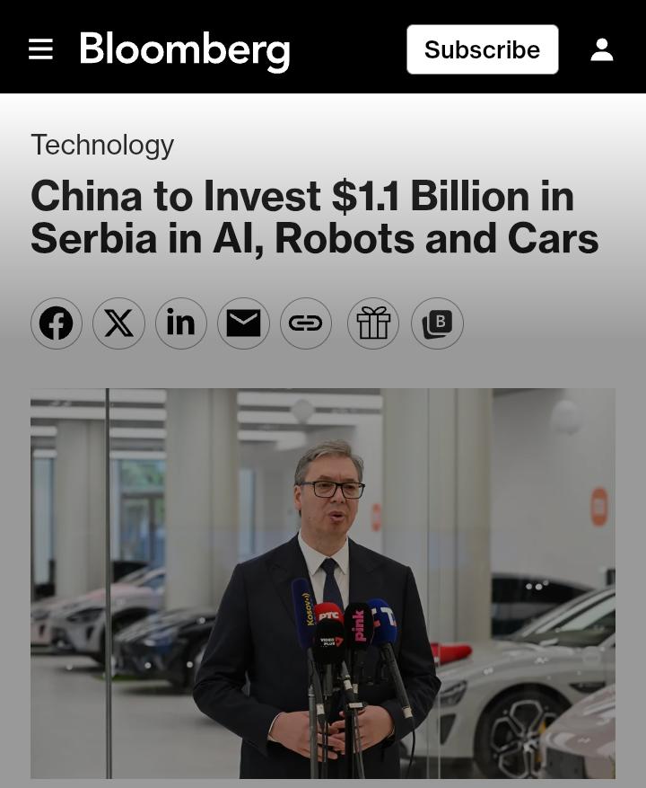 中国企业将追加投资9.4亿欧元扩大在塞尔维亚的业务布局

此举将为这个巴尔干国家