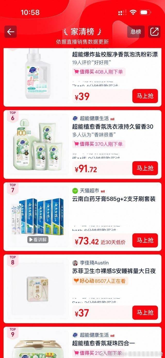 肖战超能全球品牌代言人肖战又一个国民洗护大品牌超能全球代言人官宣了，开售10分钟