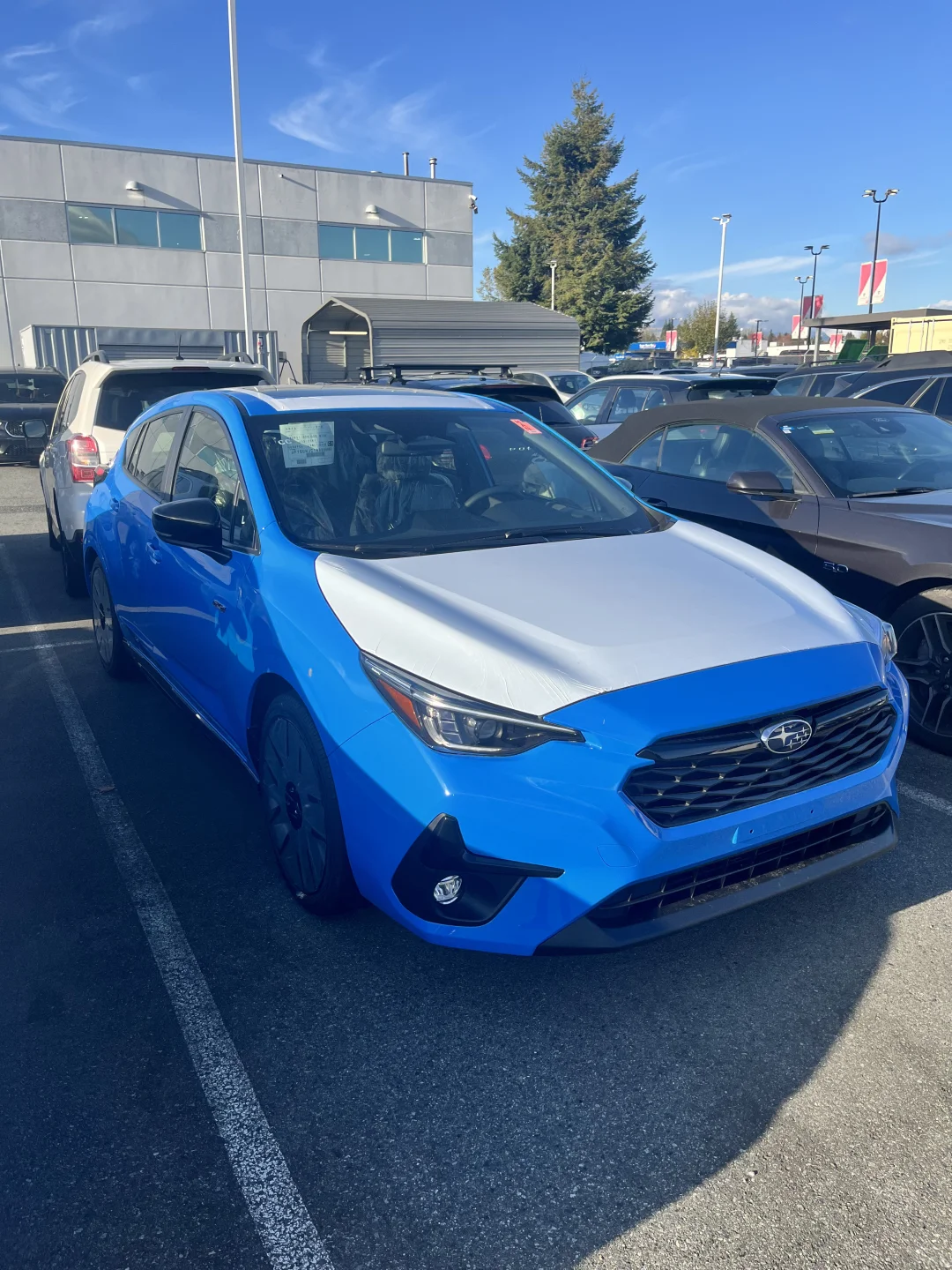 没见过这台车正常 斯巴鲁Impreza RS