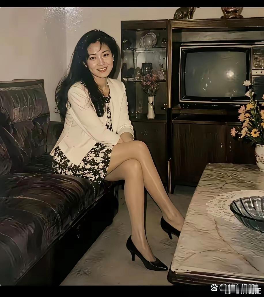 1990年代，那时候的美女膝盖都好干净 