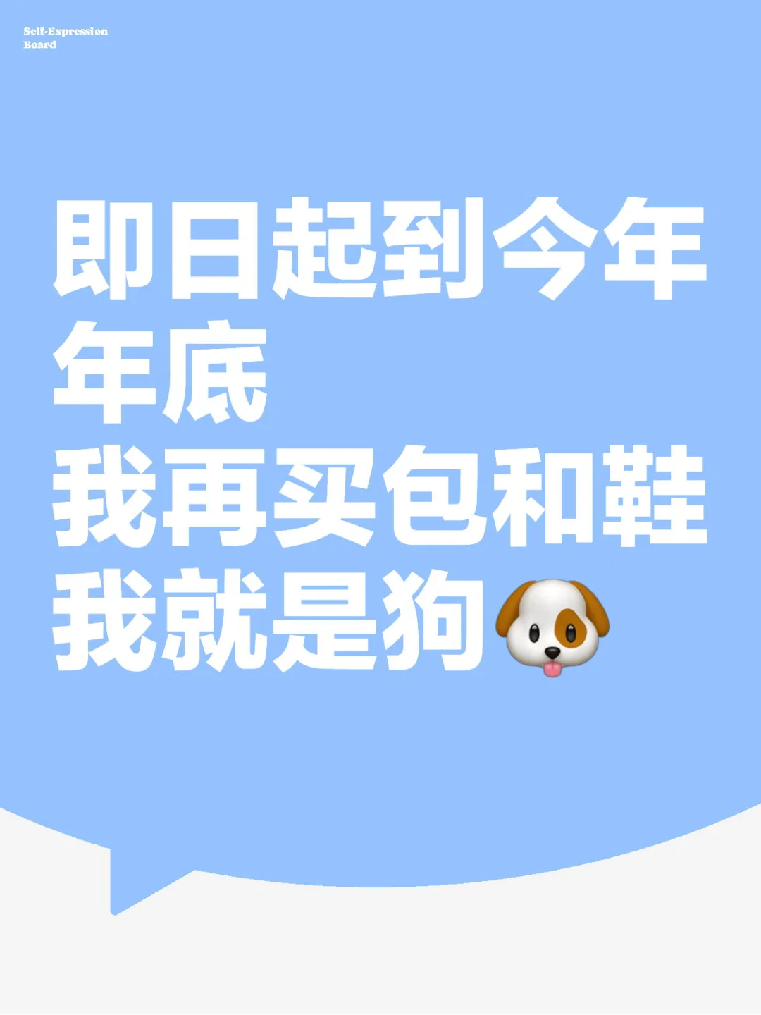 即日起到今年年底 我再买包和鞋 我就是狗🐶