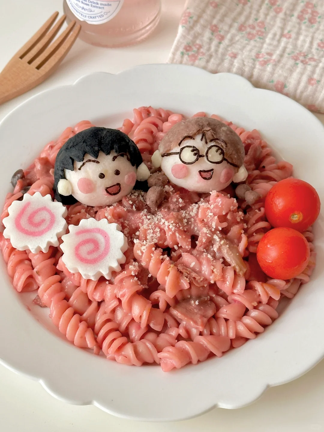 樱桃小丸子粉色系意面🎀～